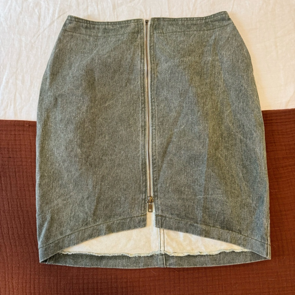 Vintage Zipper Skirt